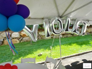 Balloon Decor - Name in Balloons