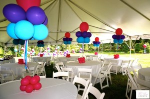 Balloon Decor - Balloon Centerpieces