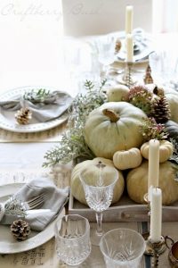 Autumn Table Decor